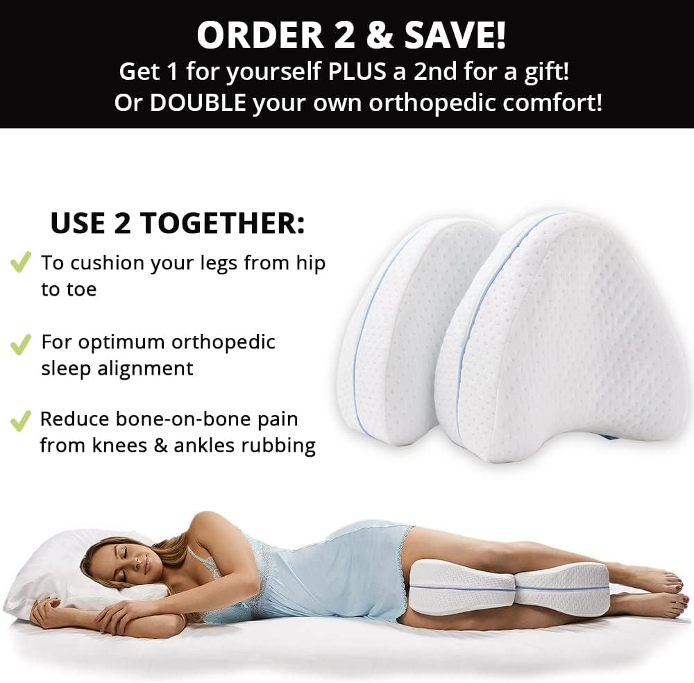 SmoothSpine™️ Alignment Pillow - Relieve Hip Pain & Sciatica