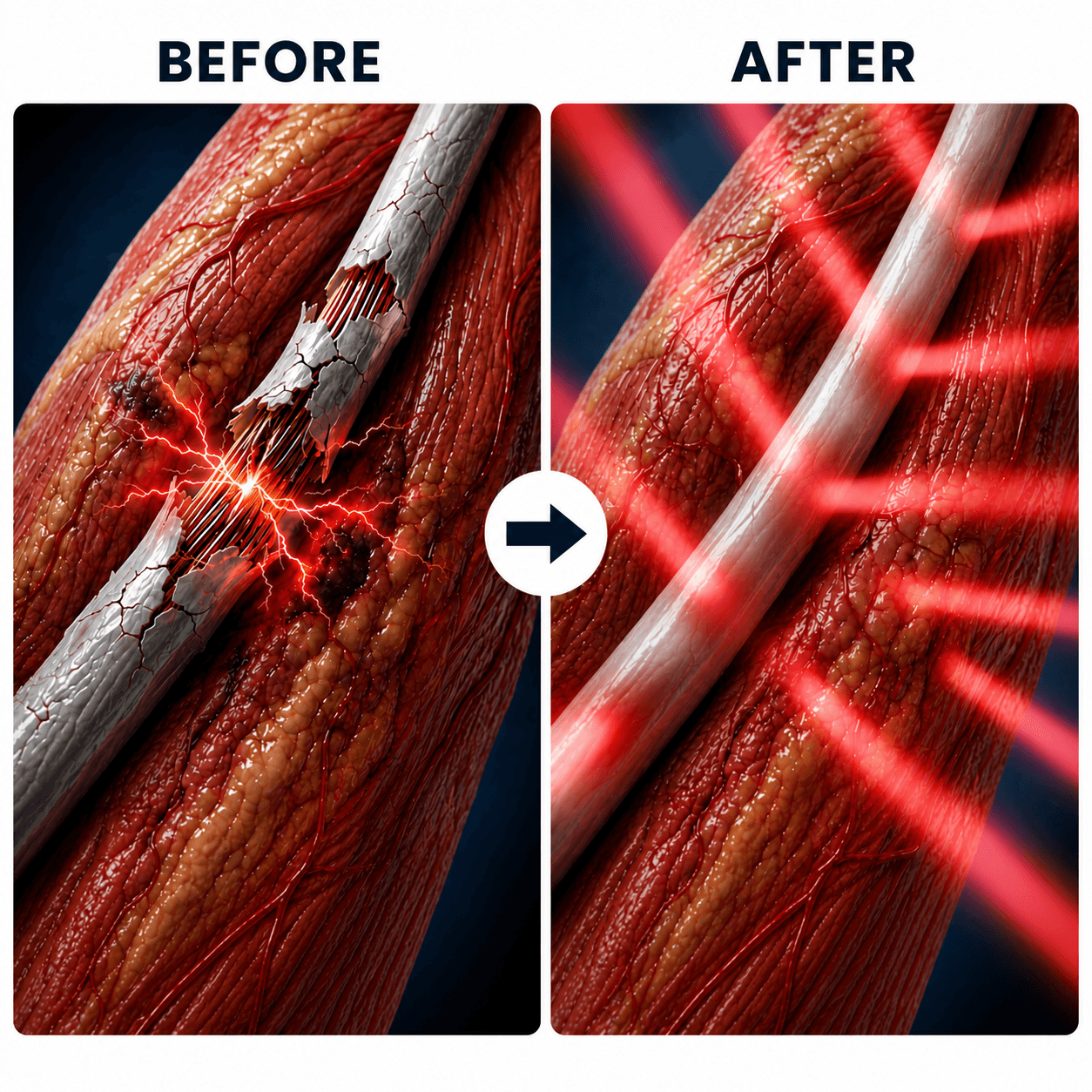 KenRelief Red Light Therapy Wrap - Sciatica