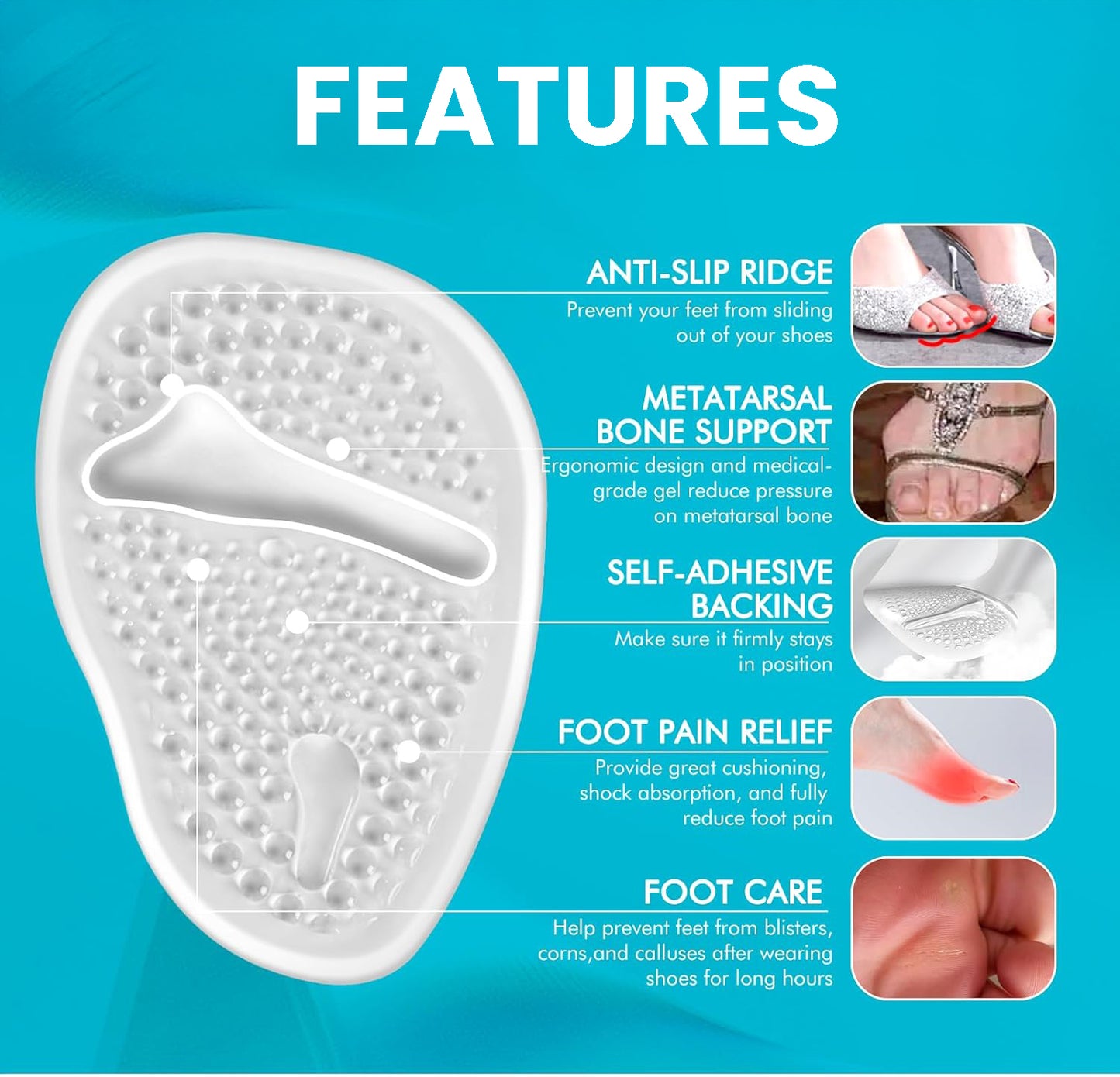 KenRelief Morton's Neuroma Cushions
