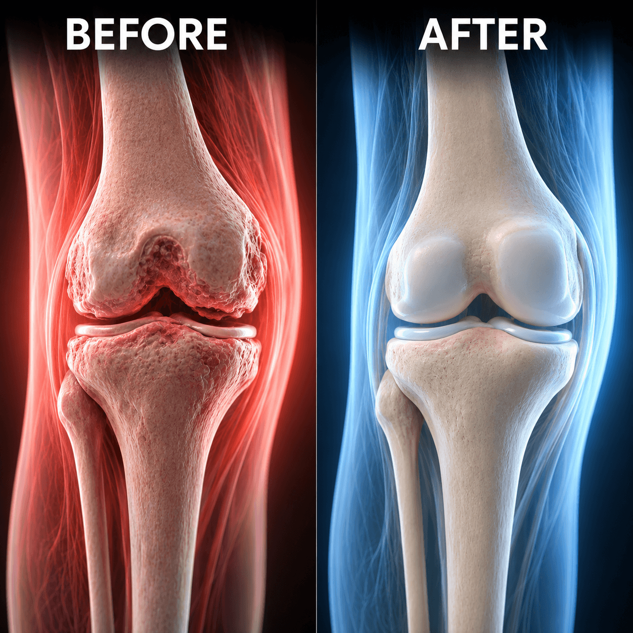 KenRelief Red Light Therapy Knee Wrap